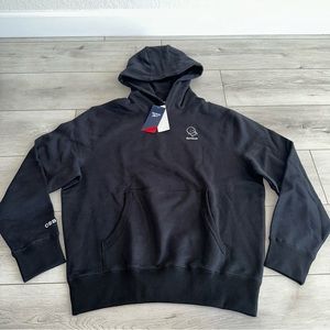 NWT Reebok Black Long Sleeve Casual Hoodie Medium M Unisex